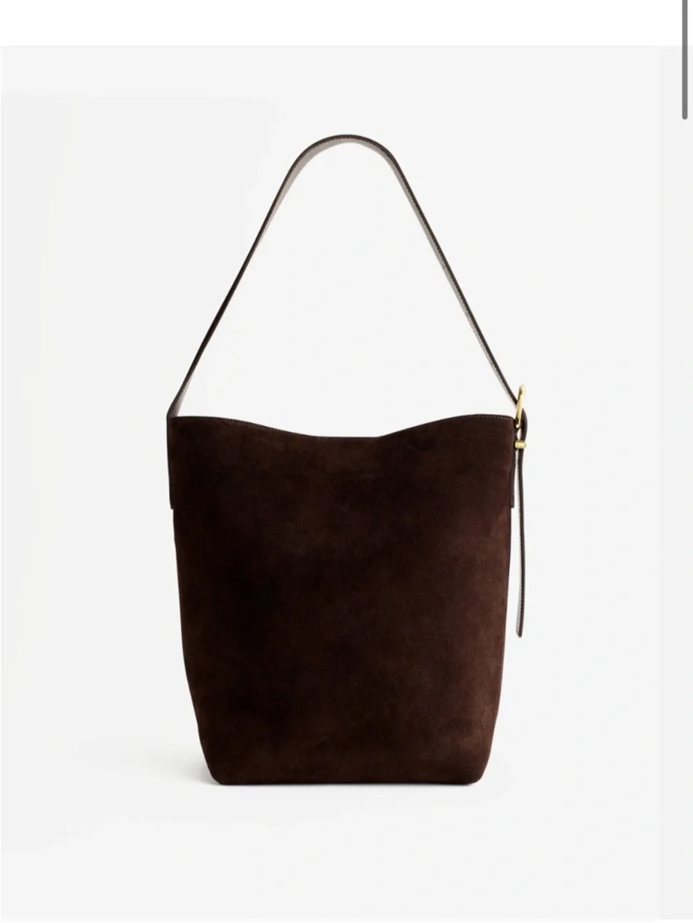 Madewell Suede Shoulder Tote - Picture 1 of 8